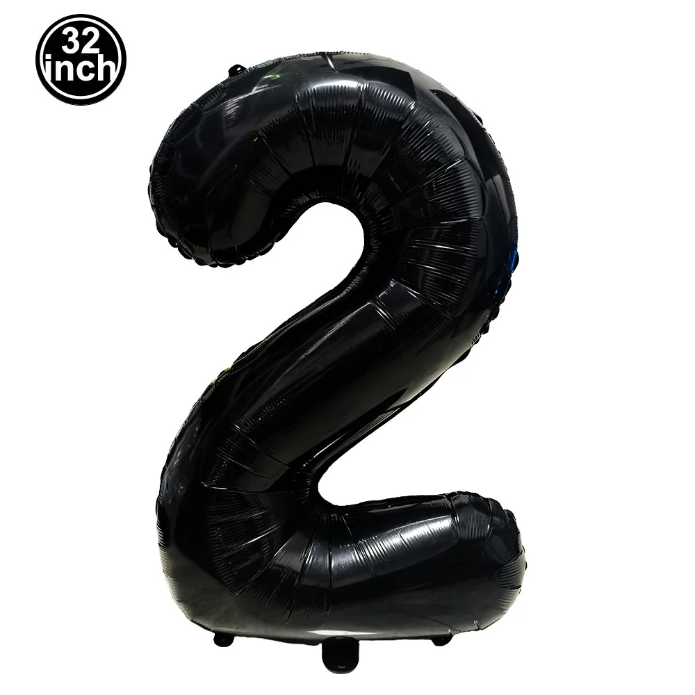 Celebratory Number 0 Jumbo Balloons - Multicolor 32-Inch Party Decor