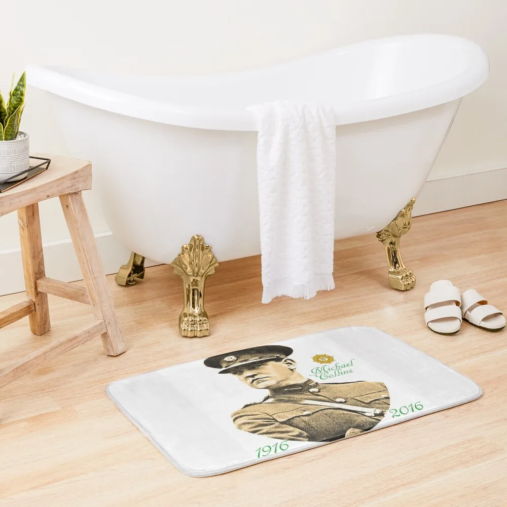 

Michael Collins 1916-2016 Bath Mat Bath Rugs Living Room Rugs Carpet Carpet Carpet Anti-Slip Shower Non Slip Mat