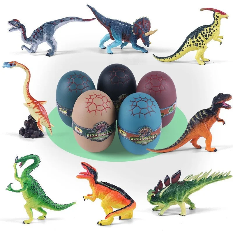 Paper Dinosaur 3D Puzzle Toys Jurassic Dino World Tyrannosaurus  Velociraptor Children Intelligence Assembling Brain Game Toys - AliExpress
