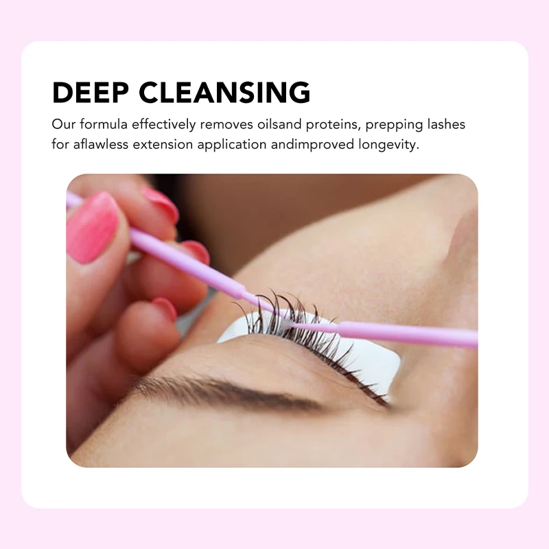 Eyelash Glue Primer for Natural Lashes Deep Cleansing Oil-Free Prep Adhesive Primer for Eyelash Extension DIYDAY