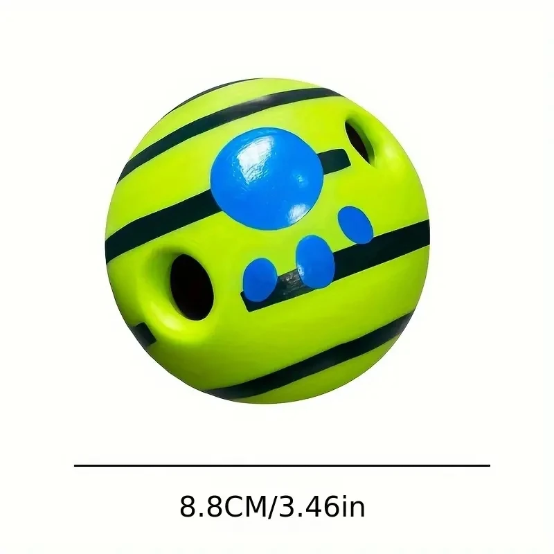 Dog toy rolling sound ball self-entertainment ball grinding teeth to relieve boredom and bite-resistant ball pet sound ball 6