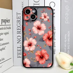 Elegant Pastel Floral Shockproof Phone Case Cover - Galaxy S23 Ultra (FG - A1137T6)