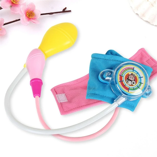 Kids Pretend Toy Doctor Medical Toys 2-4 Years Doctor Kit Kids Set Speaking  At Home Doctor Nurses Blood Pressure Toys Medical