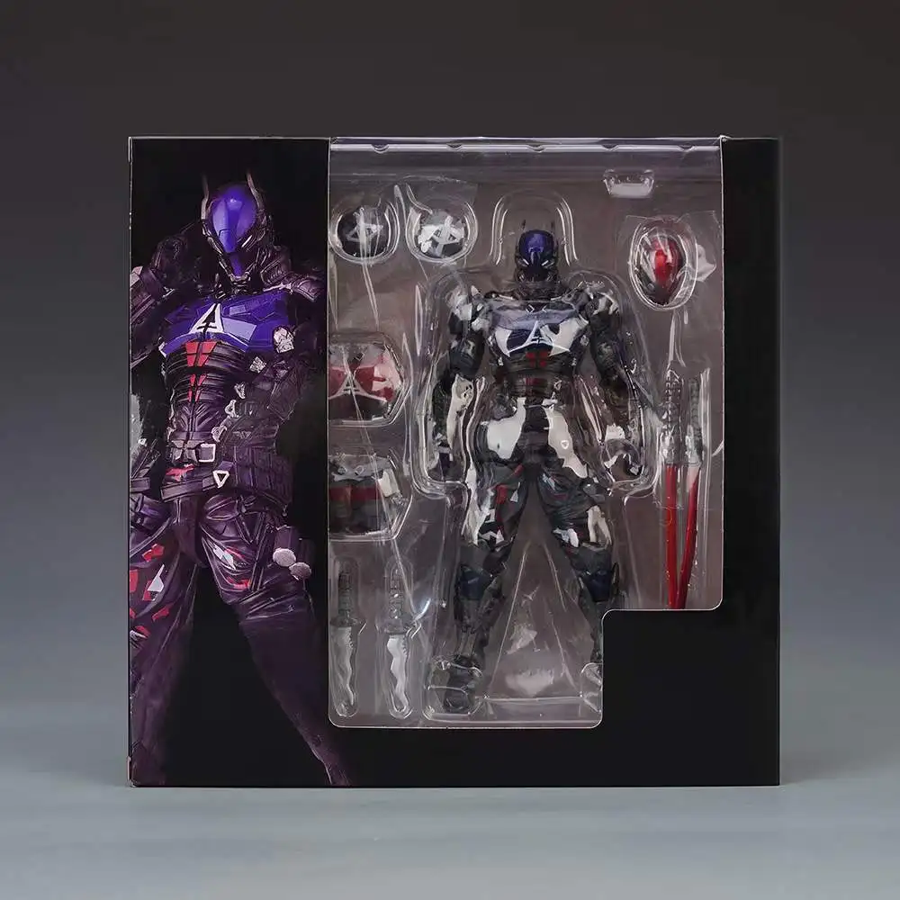AMAZING YAMAGUCHI Arkham Knight Red Hood Robin Batman Action Figures 6