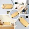 Metal Storage Tray Gold Oval Dotted Fruit Plate Small Items Jewelry Display Tray Mirror 3