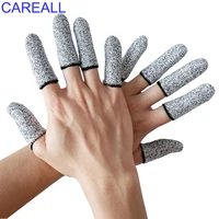CAREALL 10pcs Anti-cut Finger Anti-static Sleeve Vinyl Film Car Wrap Window Tint Sticker Decals Cutting Finger Protector Gloves 1