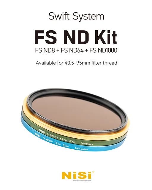 ほぼ新品／Nisi FS ND8 おっきかっ 64 1000セット swift system