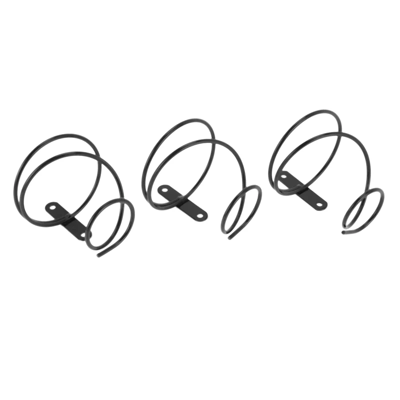 ABUN-12Pack Portabottiglie da parete semplice per bottiglie singole, espositore per bottiglie di vino, portabottiglie da appendere in metallo - immagine 4