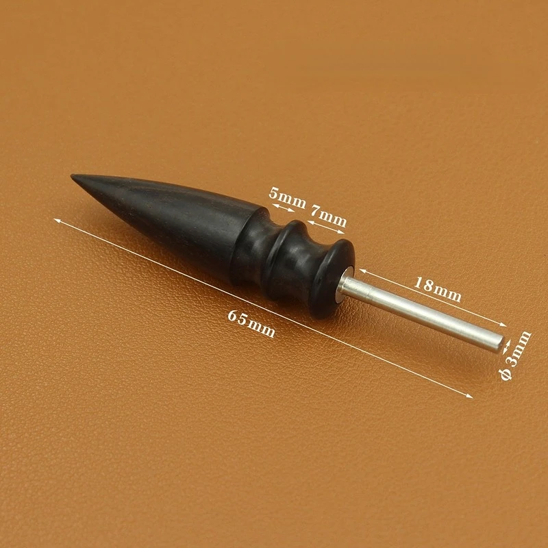 DIY Leather Grinding Tool Leather Edge Electric Polishing Machine Bit Craft Tools Sandalwood Head Burnisher leather sewing tools sewing machine tools leather edge creaser leather hole punch leather puncher leather stamp leather tool organizer leather carving knife leather strip cutter tool craft knife kit leather knife sharpener