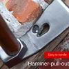 Dual Use Hoe Nail Ice Hammer Chisel Pout Carpenter's Tool Earth Digging Pick Grass Hoeing Outdoor Planting 2