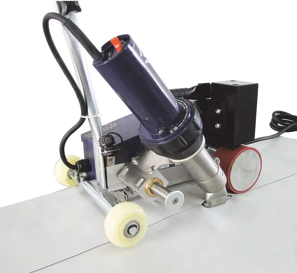 3500W RW3400 Roofer Auto TPO PVC Membrane Hot Air Welder + 40mm Overlap Nozzle