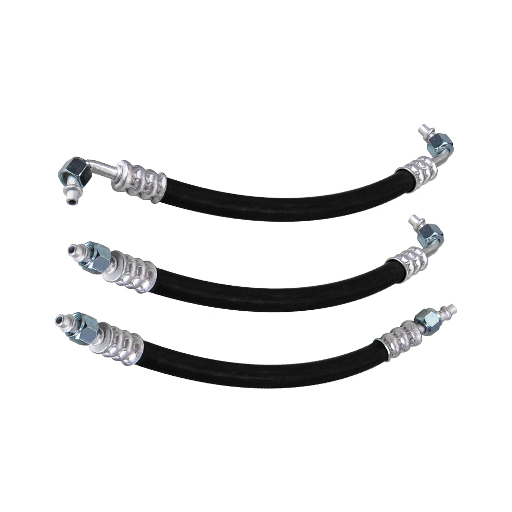 #6 #8 #10 R12 R134a Thick-wall A/C Gas Hose Assembly Straight/90 Degree Beadlock Fitting Female Nut O-ring AC Pipe(Sold by feet) hose connectors