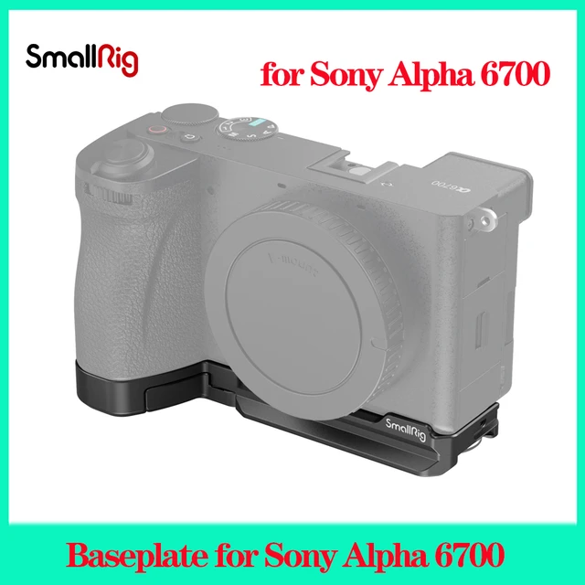 SmallRig Dual Cold Shoe Mount Plate for Sony Alpha 6700 4339