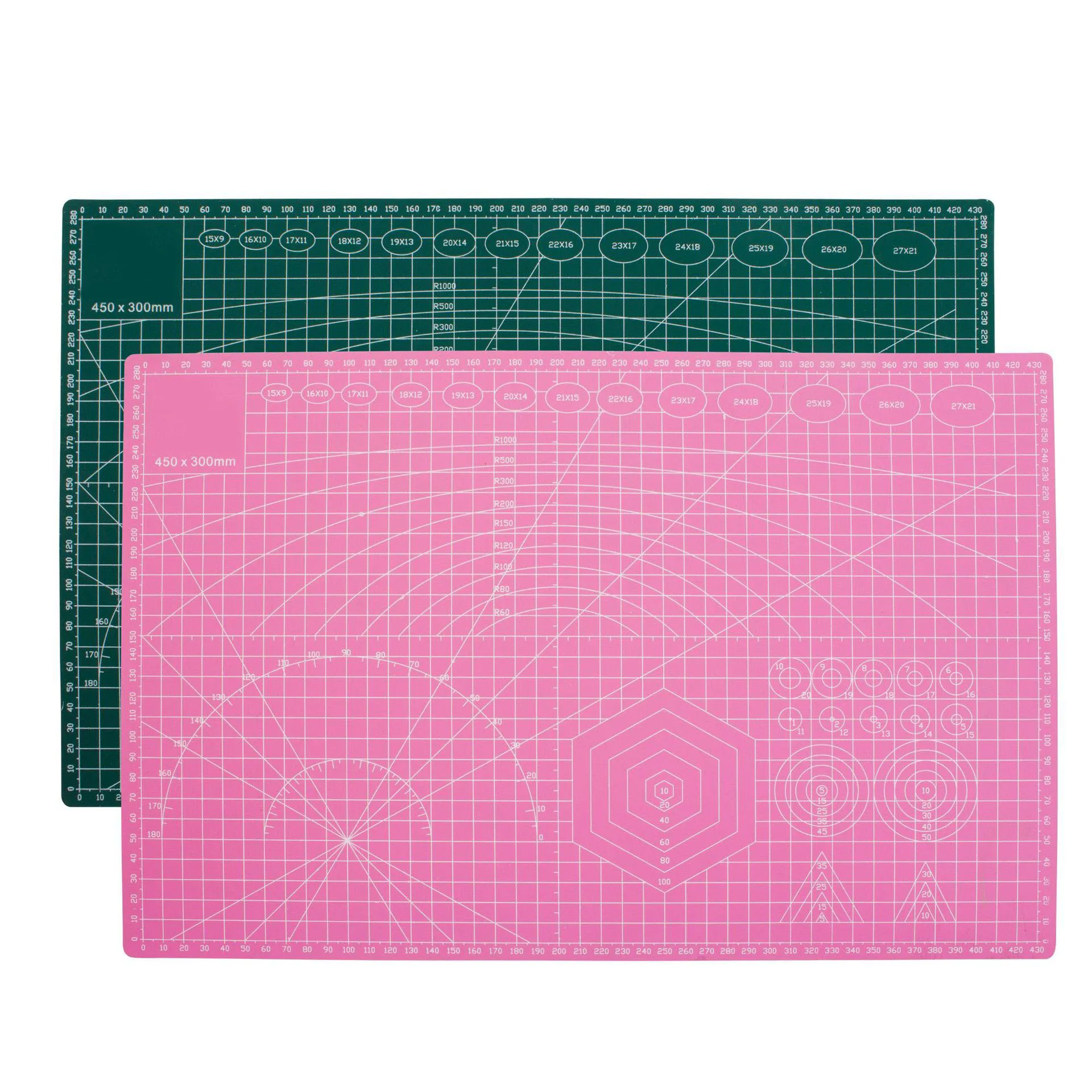 A5 Cutting Base Plate PVC Base Plate Cutting Plate Engraving Model Plate Medium Knife Double-Sided Scale Plate tiangong shiqiang eyelid plate embedding double eyelid protector shielding eye plate pressure eye protection plate laser eyeline