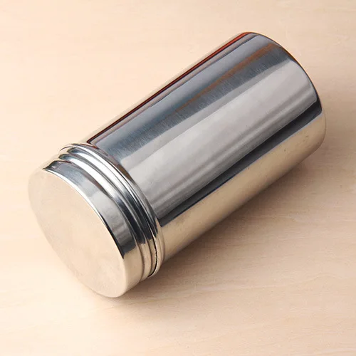 304 stainless steel Sealed jar travel portable small storage jar Tea storage box
