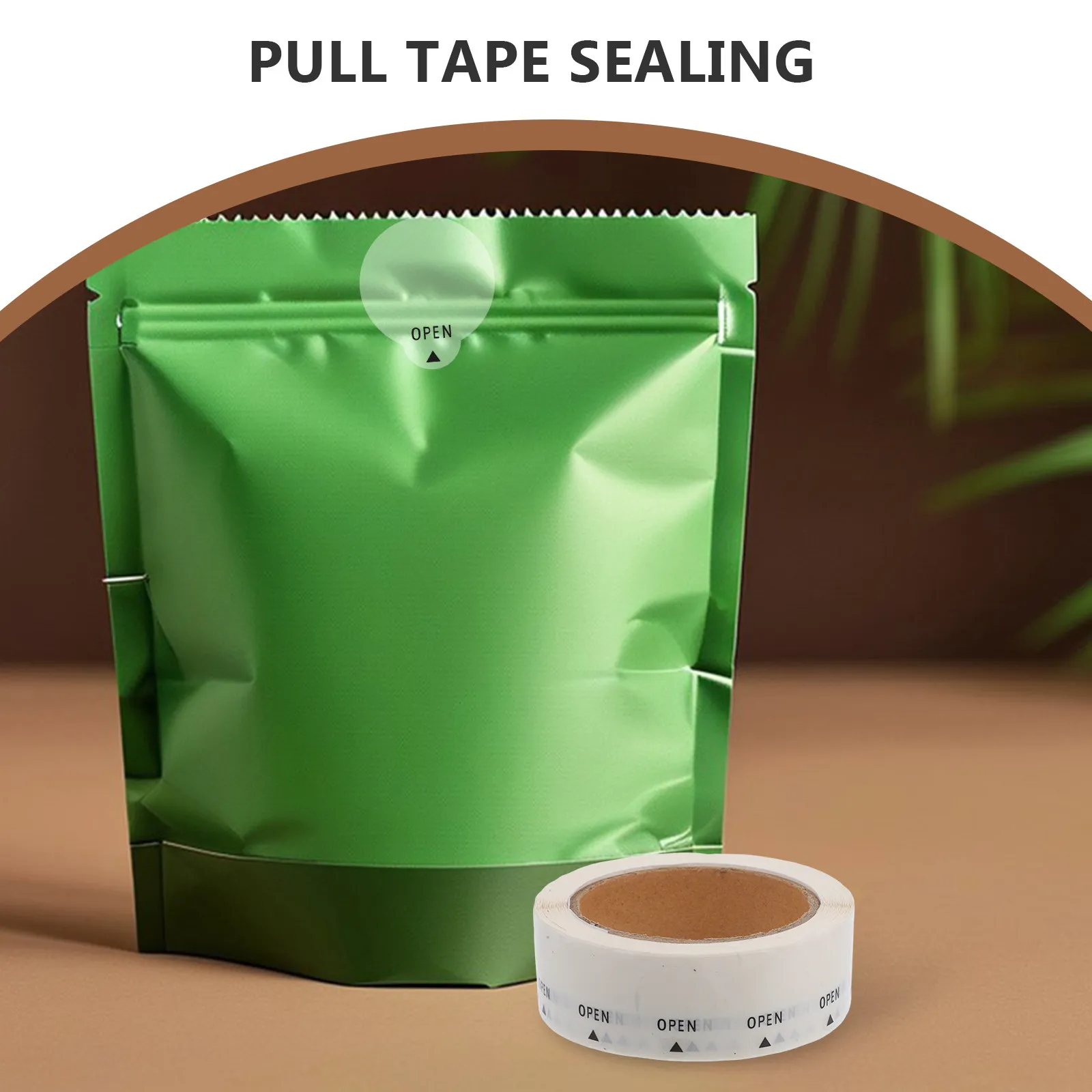 1000개 투명 원형 오픈 스티커, 떼어 붙이는 라벨, 잔여물 없는 물류 포장 봉투 배송 상자용