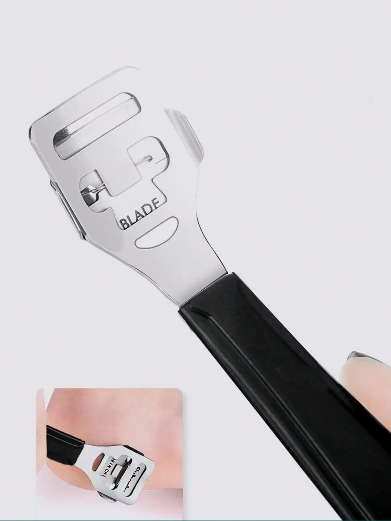 Stainless Steel Foot File Set for Wet and Dry Feet Care