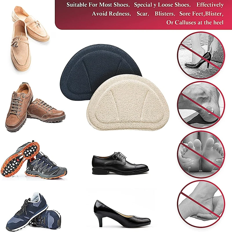 1 Pair Heel Protector Pads Shoe Insoles Accessories Unisex