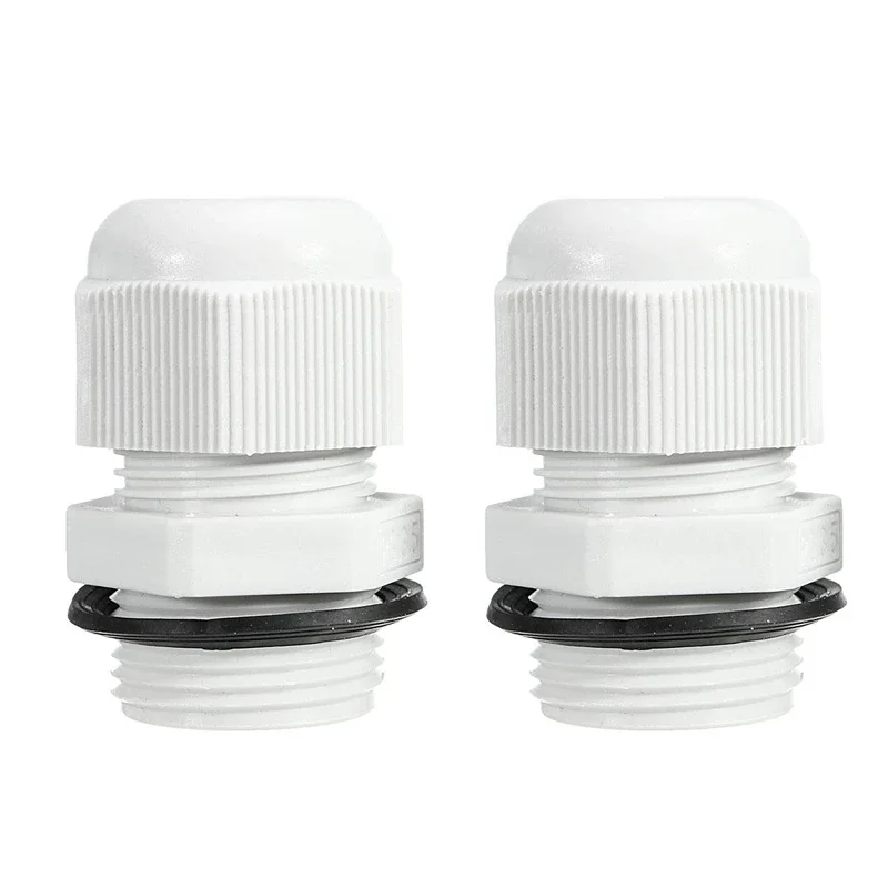 Electrical Connector Cable Gland Waterproof UV-resistant ABS solar double entry for cable wire 6mm to 12mm for RV roof Boat