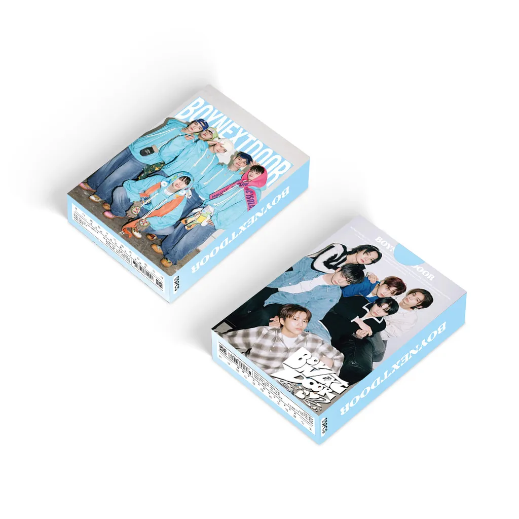 Kpop Boy Band BOYNEXTDOOR New Album Lomo cards Photocards Double Sided Printd Postcards 55Pcs Fans Collection