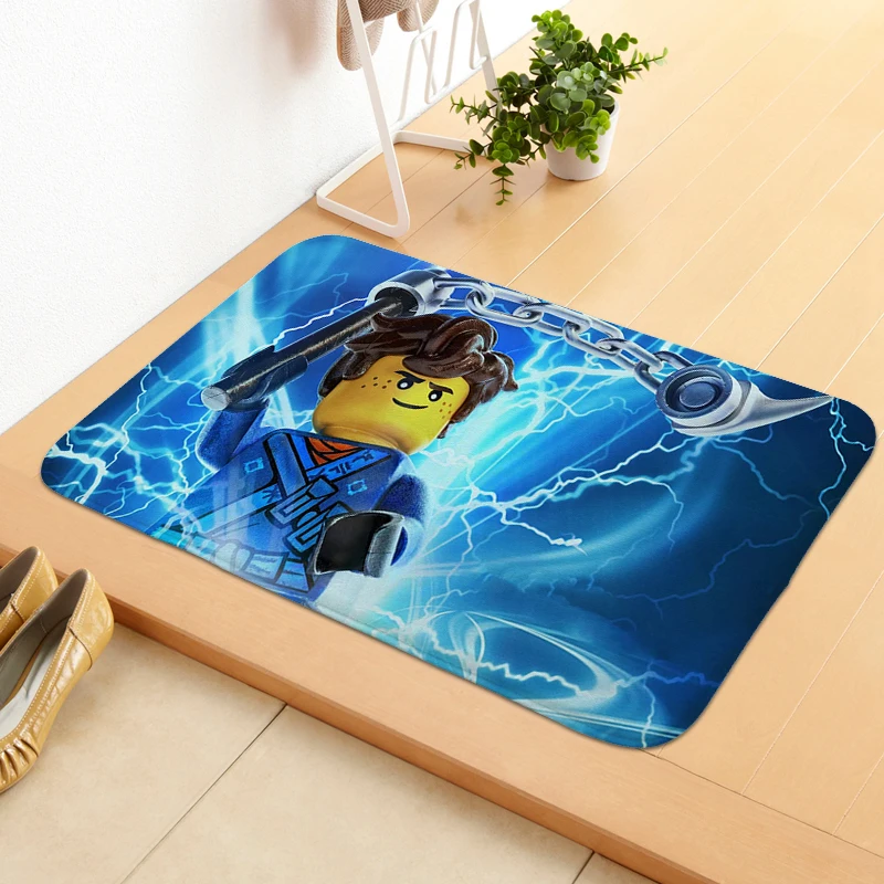 

Rug for Bedroom L-Legos Movie Door Entrance Carpet Kitchen Bathroom Mat Sleeping Room Rugs Home Decoration Doormat Entrance Door