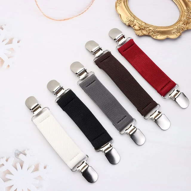  Gadpiparty 4pcs formal dress blazer dress sweater gowns for  women formal clasps for clothing shirt clips for women clothing clips  collar pin dress cinch clip alloy Miss vintage cardigan : Clothing