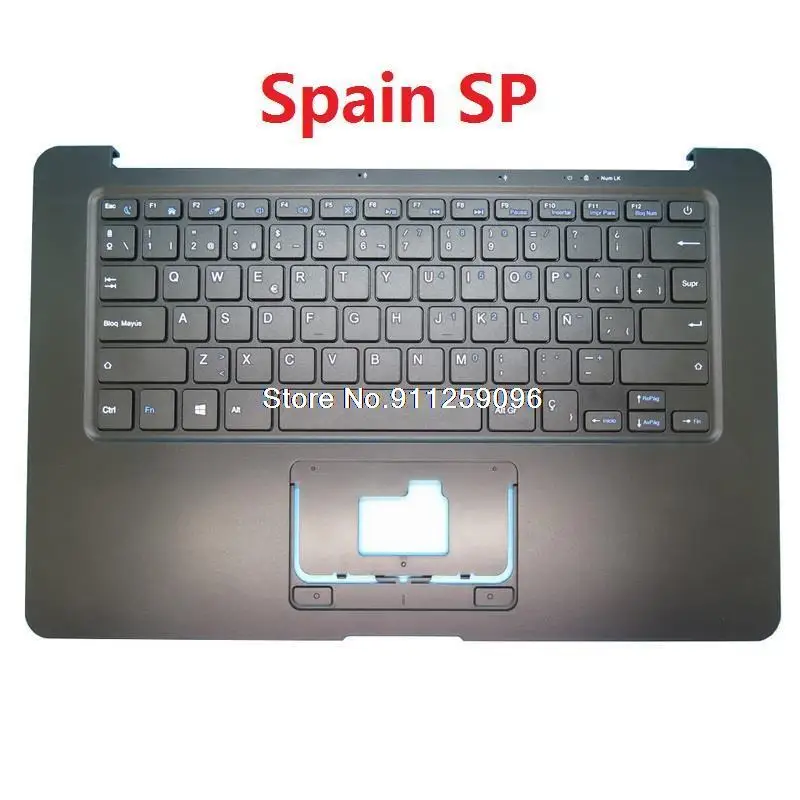 Laptop PalmRest&keyboard For Hyundai For THINNOTE 14 HU4P401 N1403A Spain SP Italy IT Upper Case New