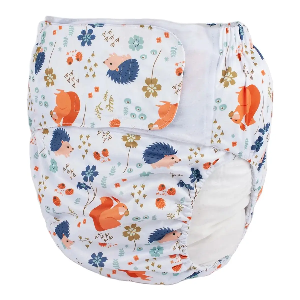 [Sigzagor]1 XL Adult Cloth Diaper Nappy Urinary Incontinence Pocket Reusable Insert Hook and Loop ABDL Age Play 26.7in to 50.4in 2