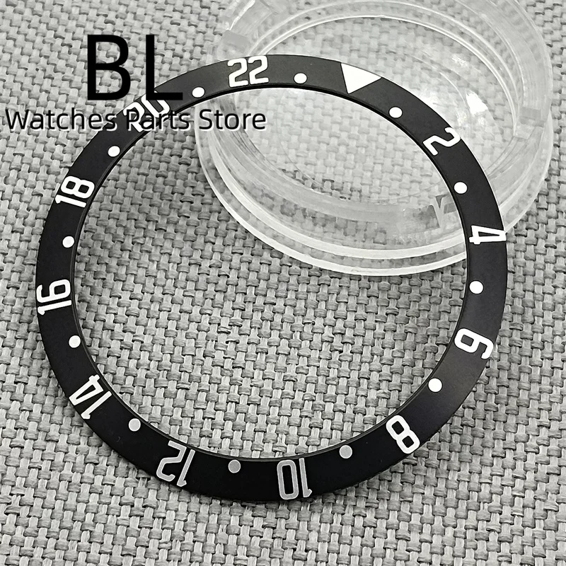 Vintage Multicolor Aluminum Bezel with Gold Index Time Marks