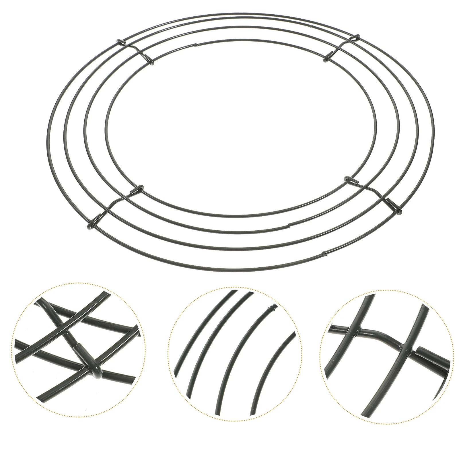 2 шт. металлические кольца для венков 14 дюймов |