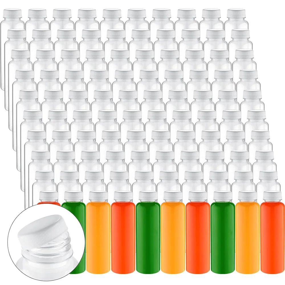 Confezione Da 20 Bottiglie Di Succo In Plastica Da 226.8 G, Con Tappi