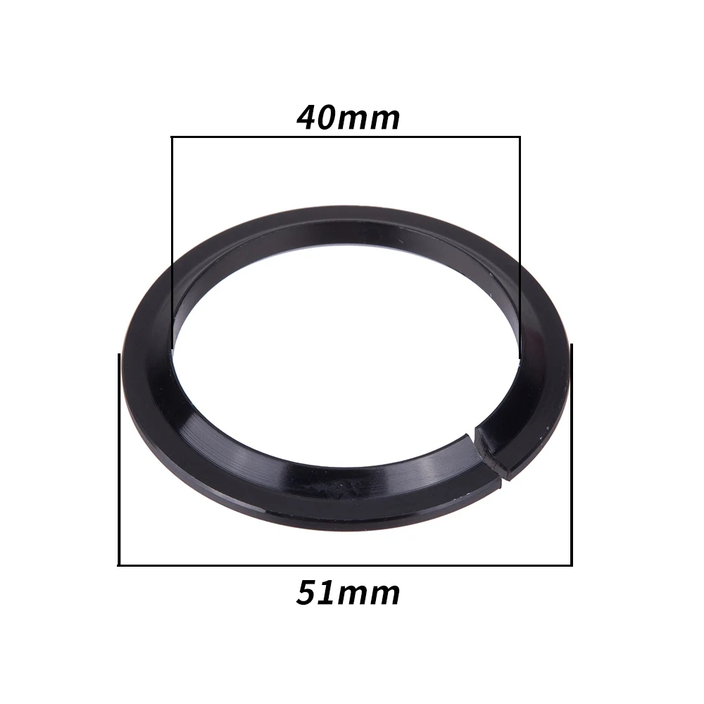 ZTTO Bicycle Headset Base Ring Aluminum Alloy 39.8mm 1 1/2" Tapered 28.6mm Straight Tube Bike Fork Open Crown Conversion Adapter bicycle headset