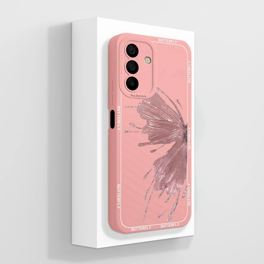 Beautiful Prairie Lamb Pattern Soft Liquid Silicone Phone Case