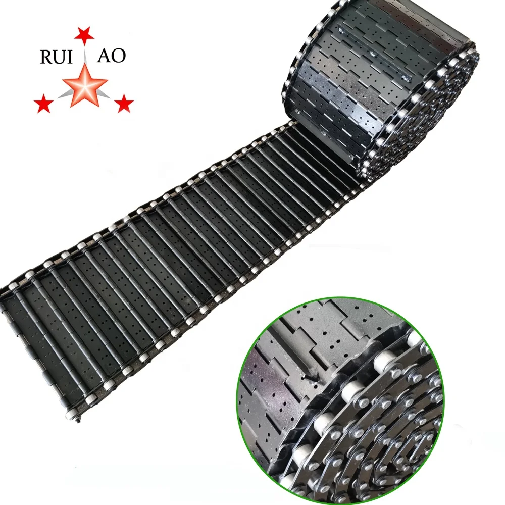 цена CNC Steel Scraps Conveyor Hinged Belt Stainless Steel Apron Chip Conveyor Chain Belt