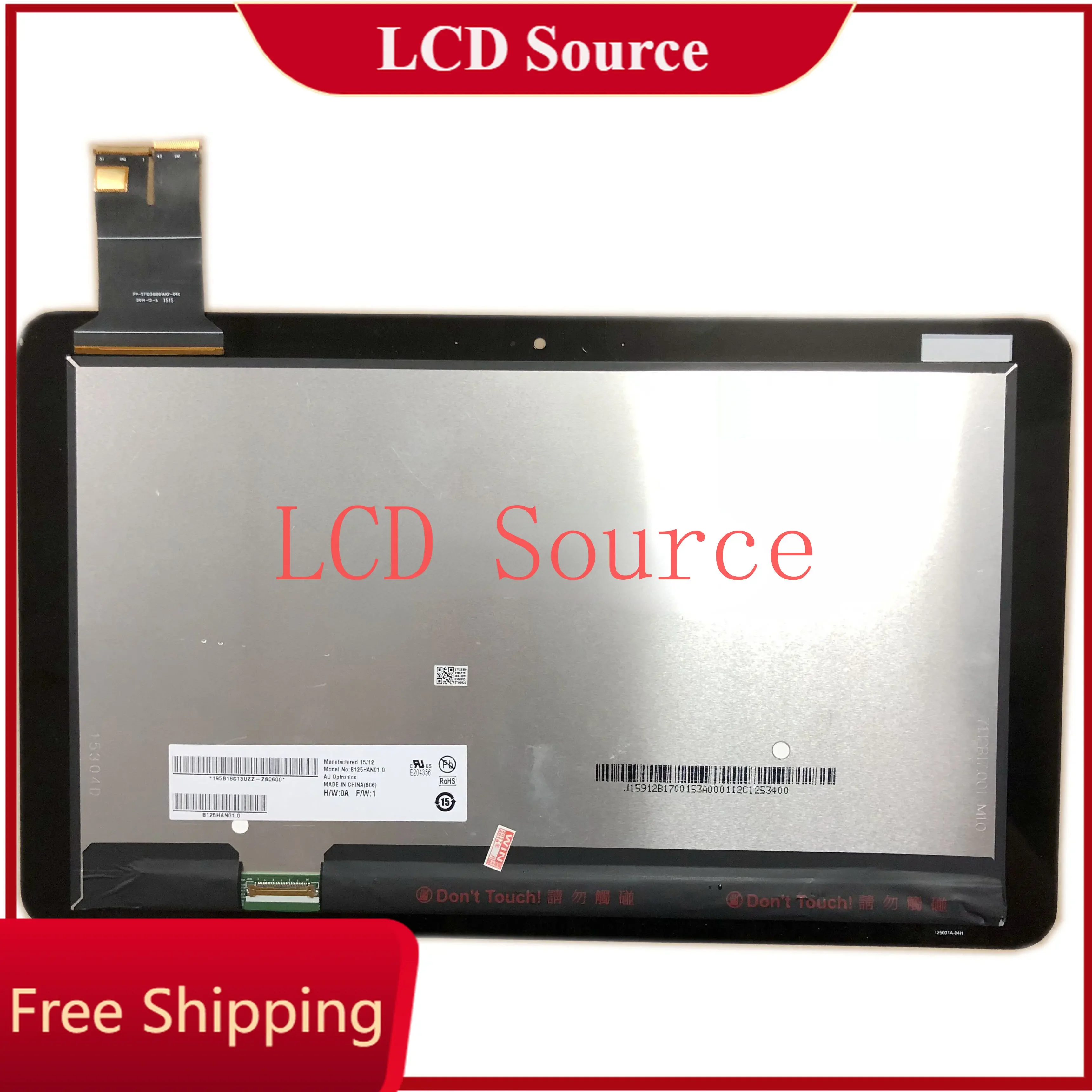 Grado B Per Asus T300Chi T300 Chi B125Han01.0 12.5 "Lcd Led Touch Screen 1920*1080 Digitizer Glass Assembly