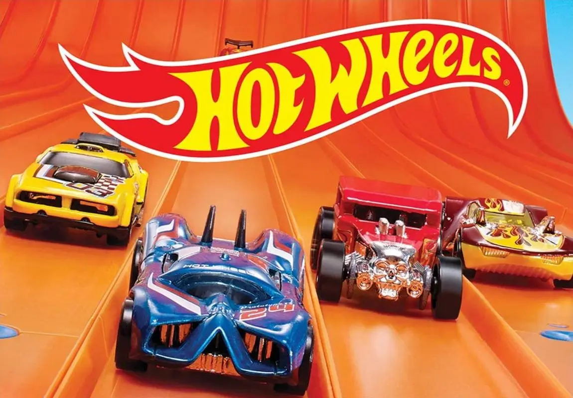 thumbnail image 1 of Fondo de fotografía de coche de carreras, decoraciones para fiesta de cumpleaños, decoración de fondo, pancarta para baby shower, foto personalizada, Caitoon Hot Wheels, 1 of 5