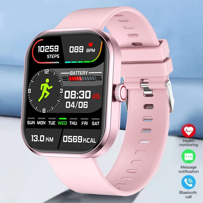 

2023 New Smart Watch For Women Full Touch Screen Bluetooth Call Waterproof Sport Fitness Tracker Lady Watches Smartwatch Men