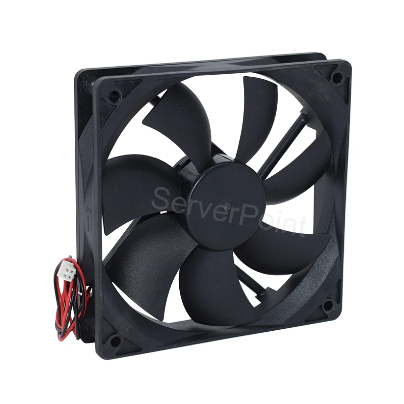 Bem Embalado Computador Refrigerador Ventilador Df1202512seli Dc12v 0.16a 1.92w Pinos Psu Chassis de Refrigeração para Alpine Novo & - Imagem 3