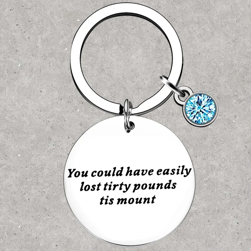 

Hot Weight Loss Keychain Fitness Motivation Gifts Key Rings Funny Jewelry Gift