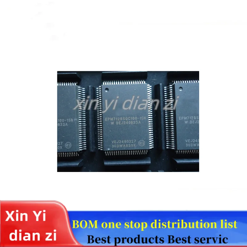 

1pcs/lot EPM7128SQC100-15N EPM7128SQC100 QFP ic chips in stock