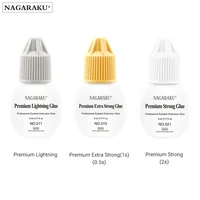 NAGARAKU Eyelashes Makeup 3 Different Glue for Lashes Eyelash Glue Low Fume Slightly Irritant Adhesive 1