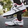Men Cleat Shoes Breathable Lightweight Cycling Shoes Air Mesh Outdoor Racing Road Bike Shoes Self-Locking Pedal Bicycle Sneakers 6