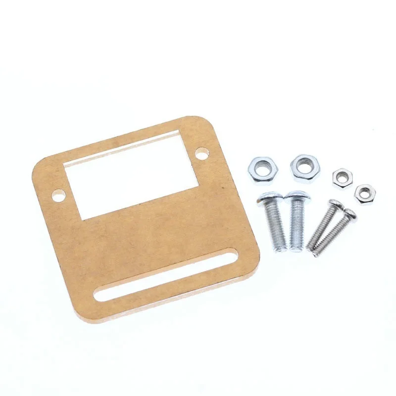 

10pcs/lot SG90 Servo Motor Steering Engine Gear Bracket Manipulator Pan Tilt Bracket PTZ Smart Car Ultrasonic Support