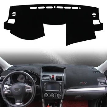 fit for Subaru XV Crosstrek 2012 2013 2014-2017 Car Dashmat Dashboard Cover Pad DashMat Sunshade Protective Carpet Accessories 1