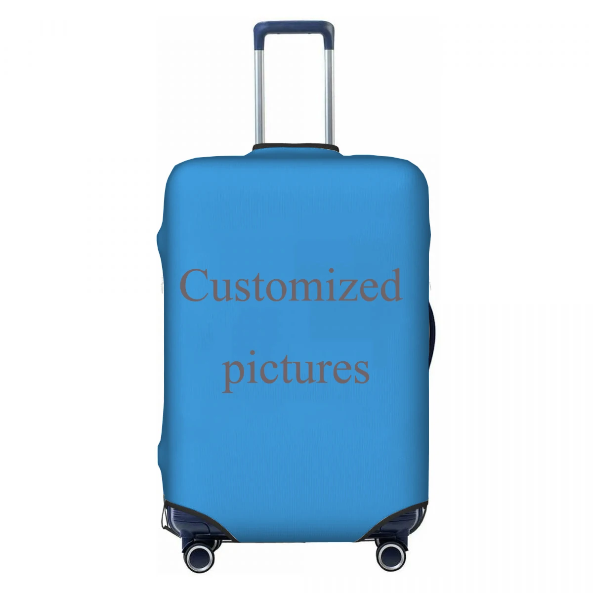 Customized personalized printed travel suitcase protective cover luggage dust cover featured accessories travel accessories 5