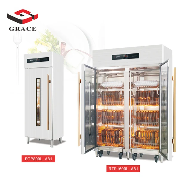 Commercial Hotel Restaurant Kitchen Equipment Tableware Ozone Dish UV Sterilizer Disinfection Cabinet