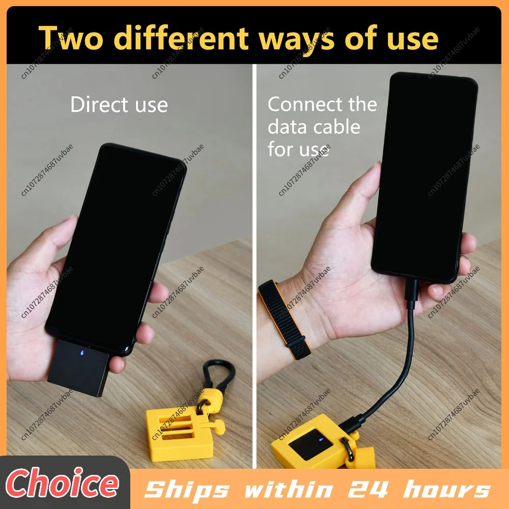 Enhanced USB 3.2 Gen2 Type-C Silicone Enclosure with Active Cooling System for High-Speed NVMe Storage