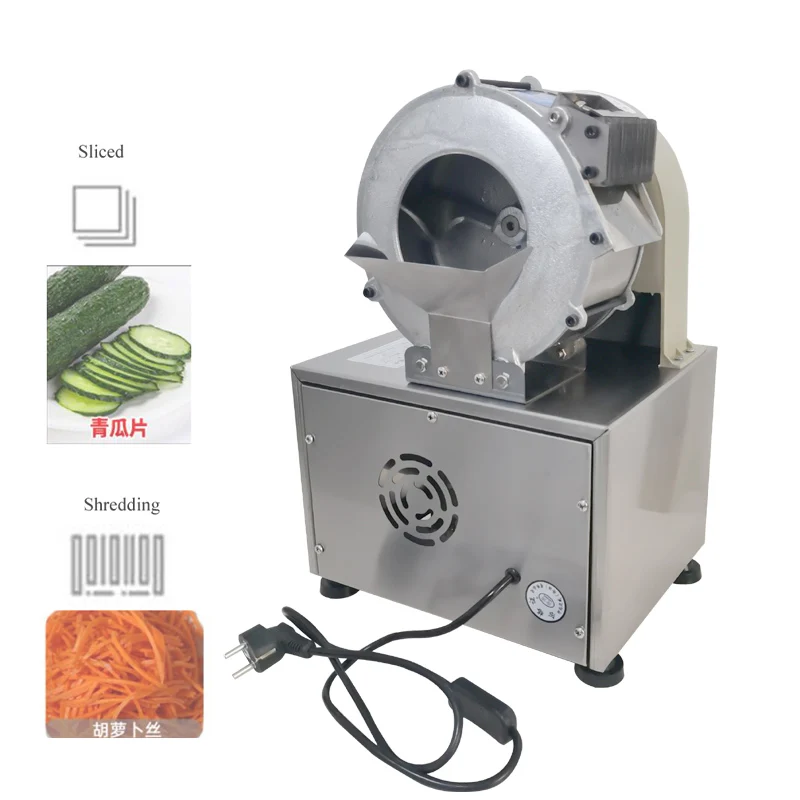 

110V 220V Vegetable Cutting Machine Melon Slicers Shredders Commercial Vegetable Chopping Shredding Machine For Sale
