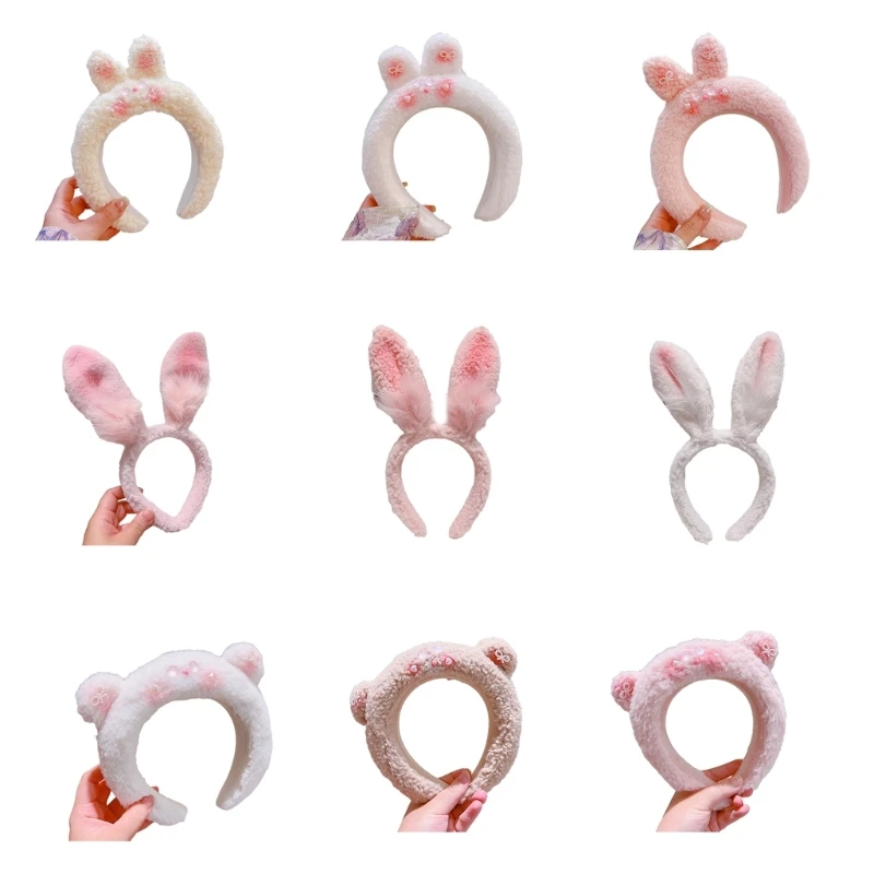 

Cosplay Party Rabbit Hairband Woman Girls Makeup Photography Headband