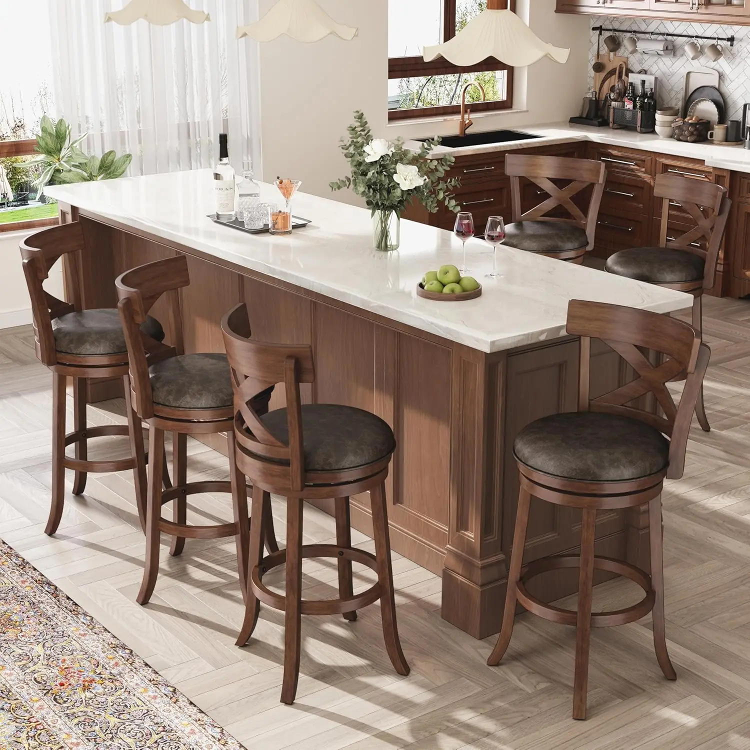 Swivel Bar Stools 4